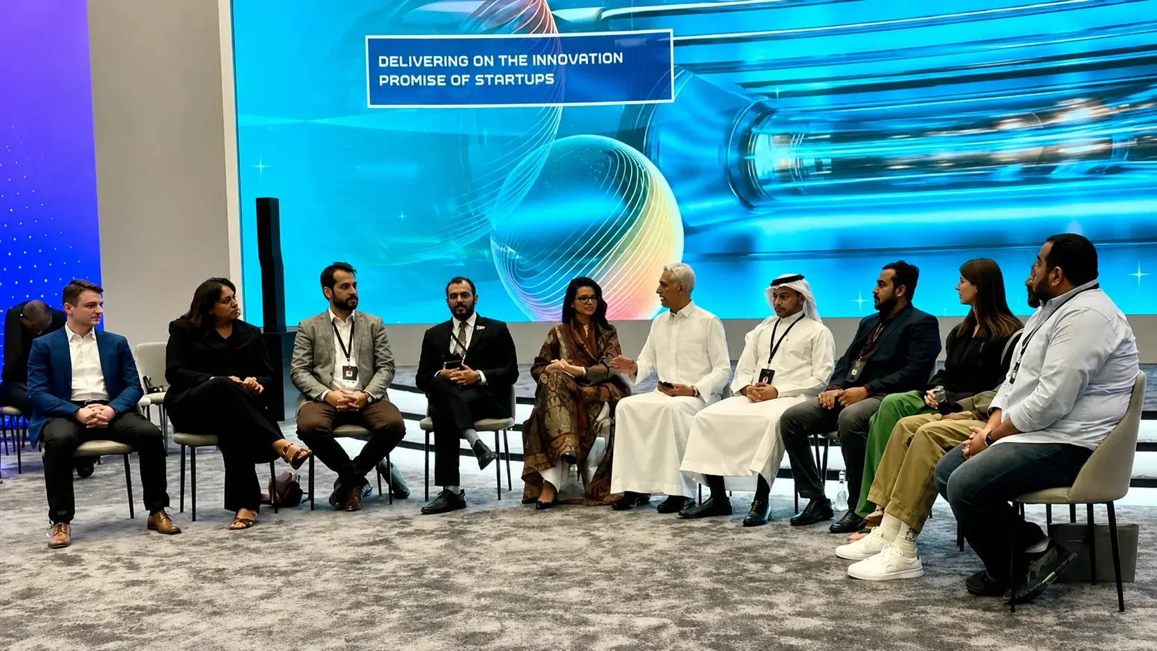 AI leadership roundtable discussion at GAIN Summit 2024