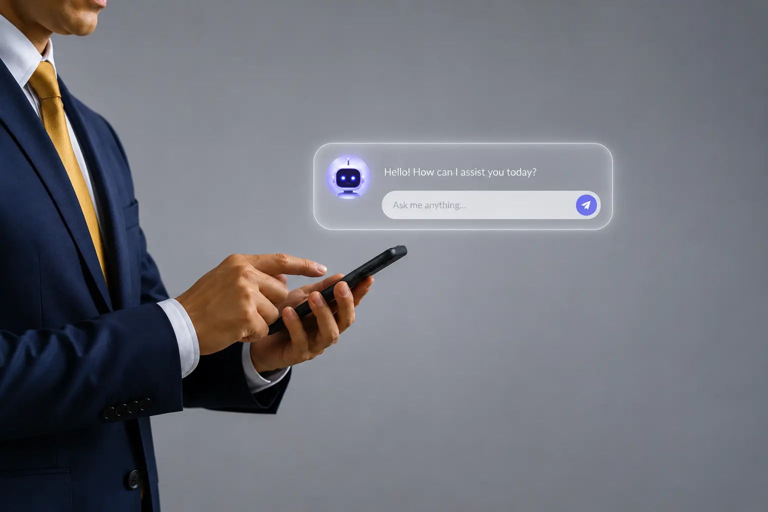 Team collaborating with AI systems and agents
