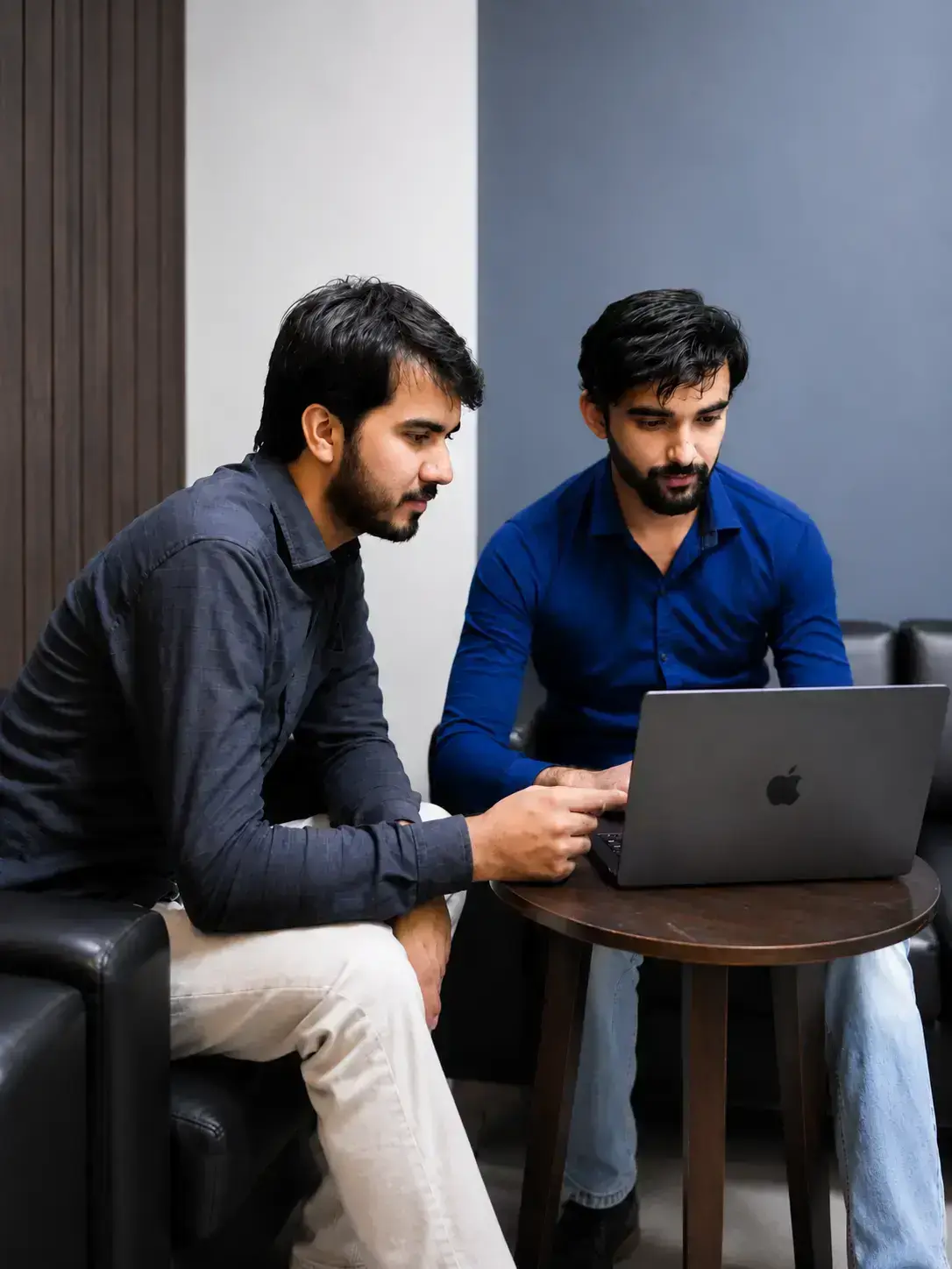 Team collaborating with AI systems and agents